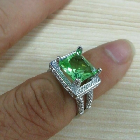 925 Silver Jewelry Women Wedding Engagement Ring - Picture 6 of 6